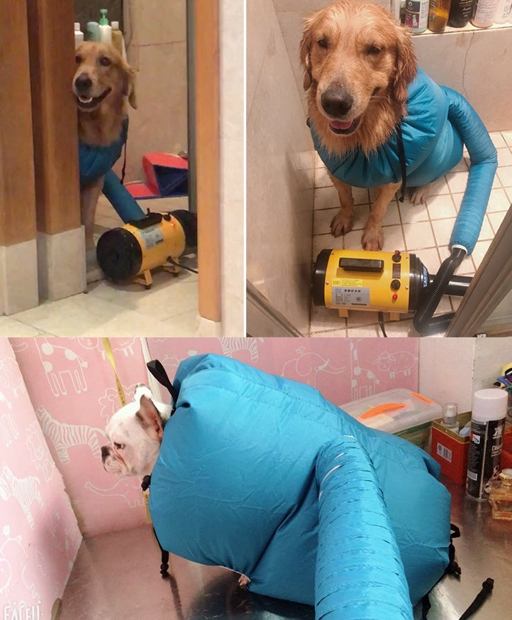 Portable Dog Dryer Bag | Quick Drying Dog Grooming Kit for All Dog Sizes home