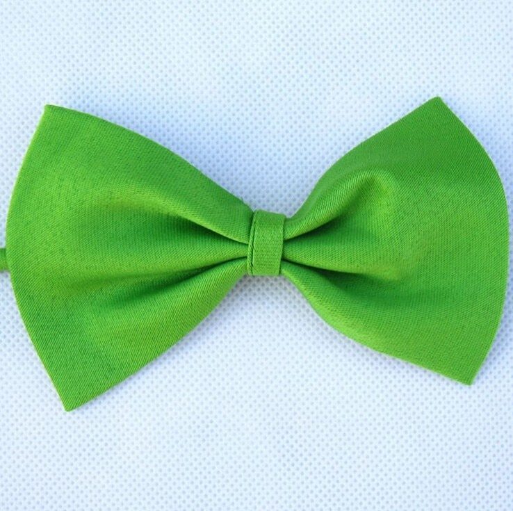 Adjustable Dog Bow Tie And Neck tie | Colorful Dog Accessory Light Green beds