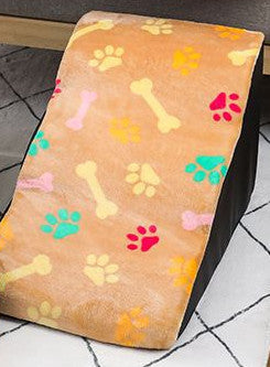 Removable And Washable 3 Step Dog Stairs | Non slip Dog Ladder Brown Bone / 58x31x28 Third Order home
