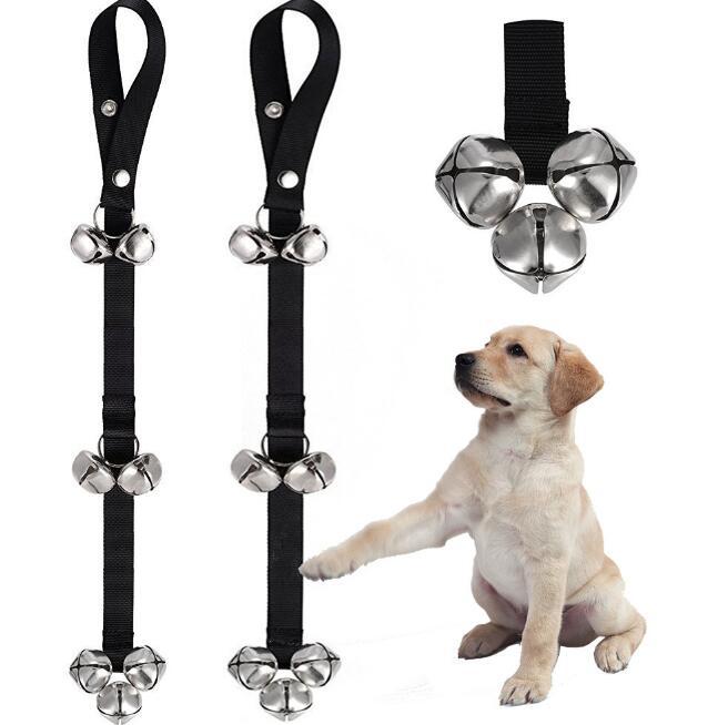 Adjustable Dog Doorbells for Potty Training | Bells for Housebreaking And Communication default Dog Training Gear