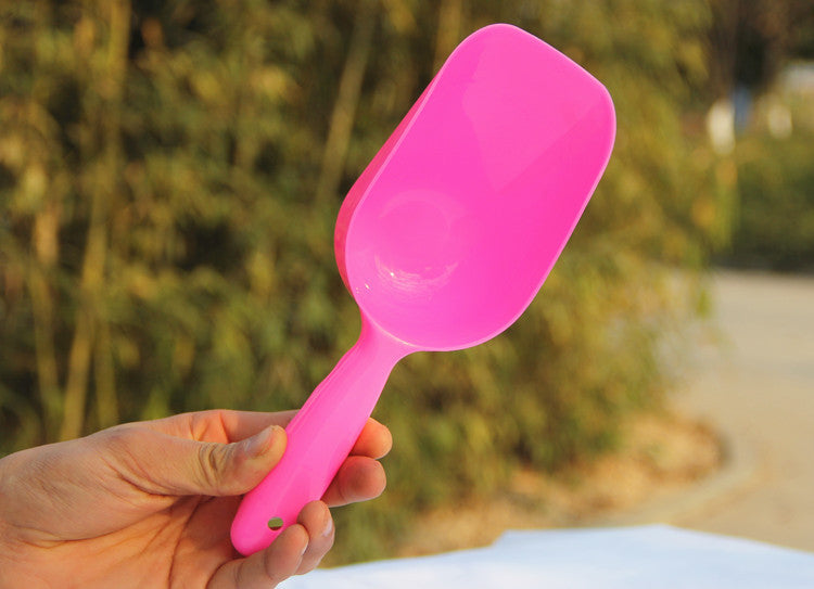 Dog Food Scoop And Shovel | Durable Dog Feeder Spoon Rose Red / Medium food