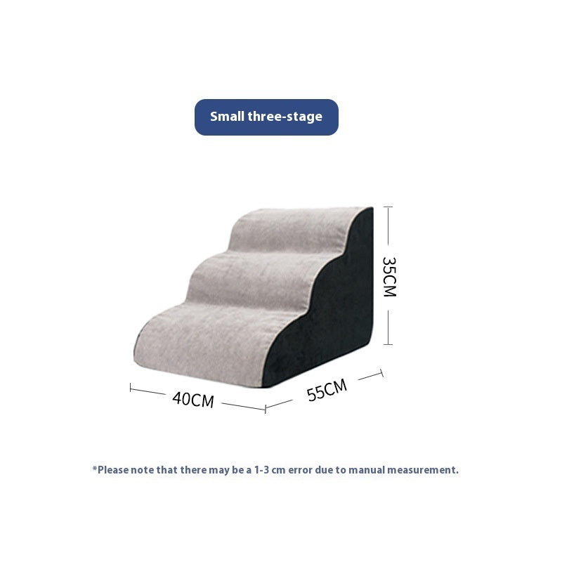 Household Wave Dog Stairs | 2 3 And 4 Step Slope Dog Ramp Domestic Small Three Stairs home