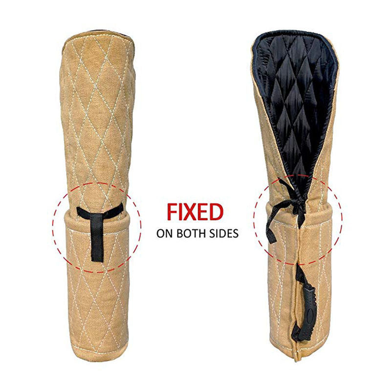 Durable Jute Dog Training Bite Sleeve | Protective Arm Guard For Dogs dog training