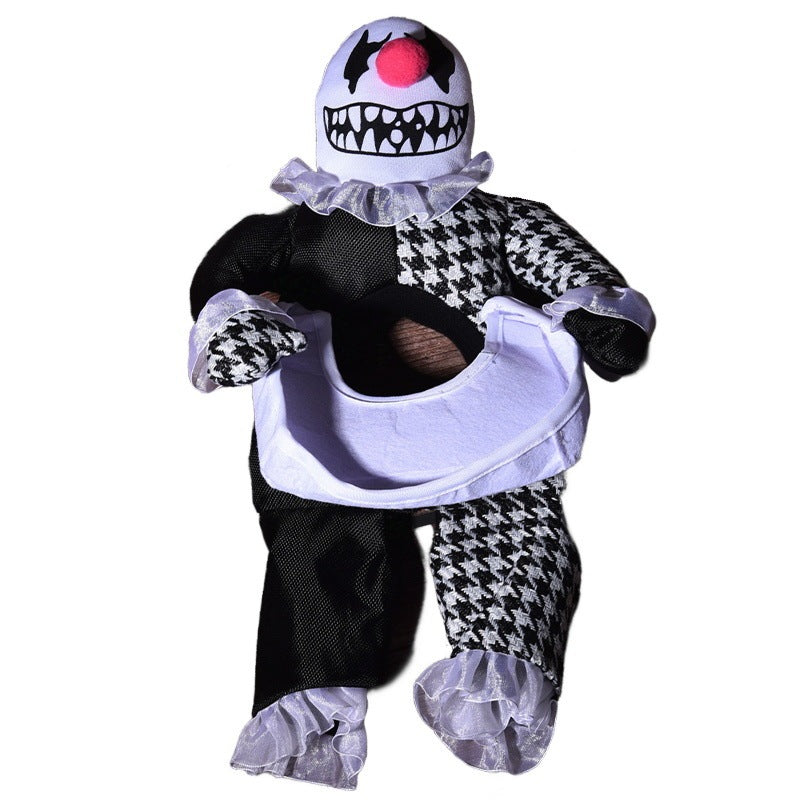 Halloween Funny Dog Clothes: Creative Dog Transformation Costume Devil Costume / L Accessories