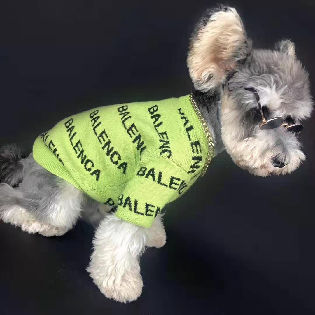 Striped Dog Sweater: Cozy Acrylic Pullover for Small to Medium Dogs Green / 2XL Accessories