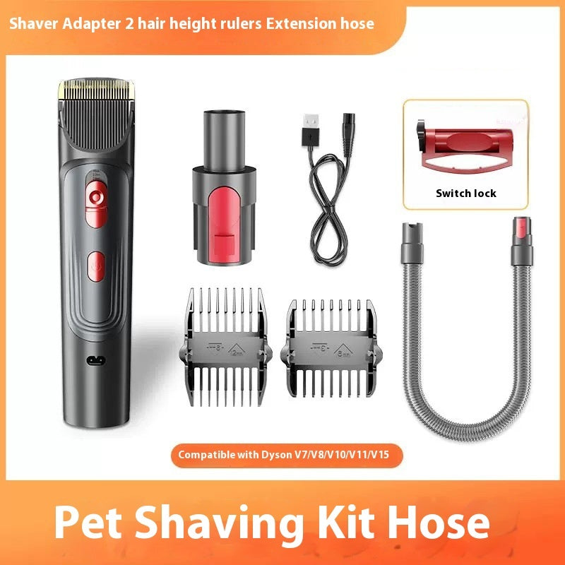 Dog Grooming Vacuum Attachment | Hair Suction Tool for Dogs Suit 3 home
