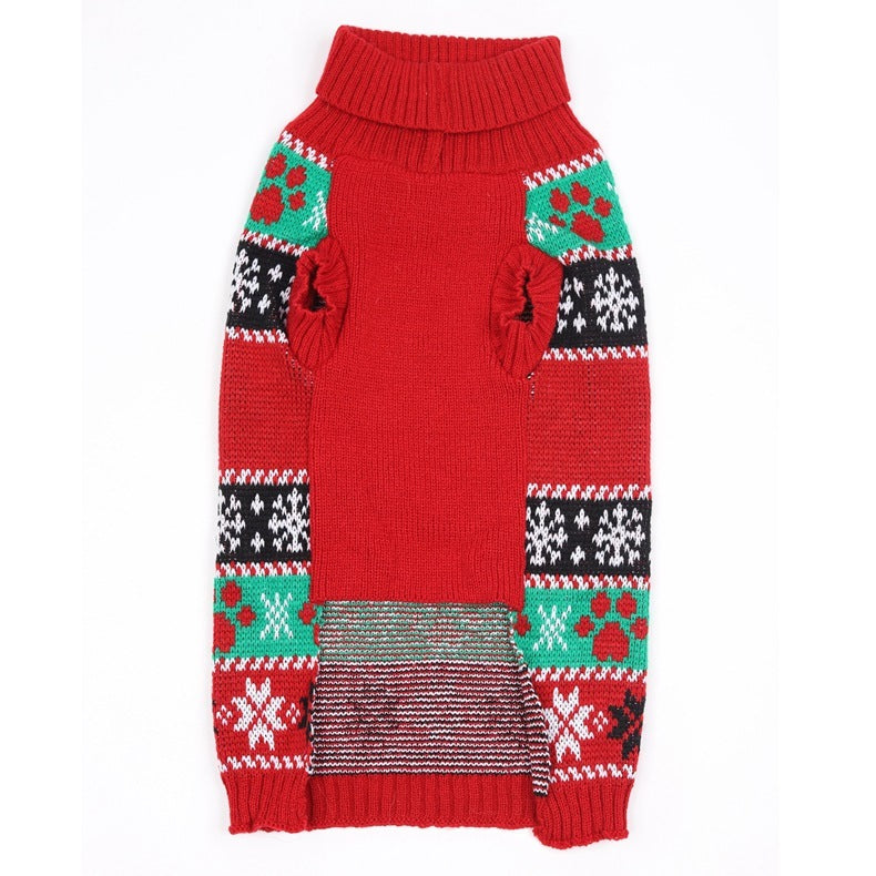 Warm Dog Christmas Sweater for Small Dogs | Winter Dog Christmas Clothing fashion