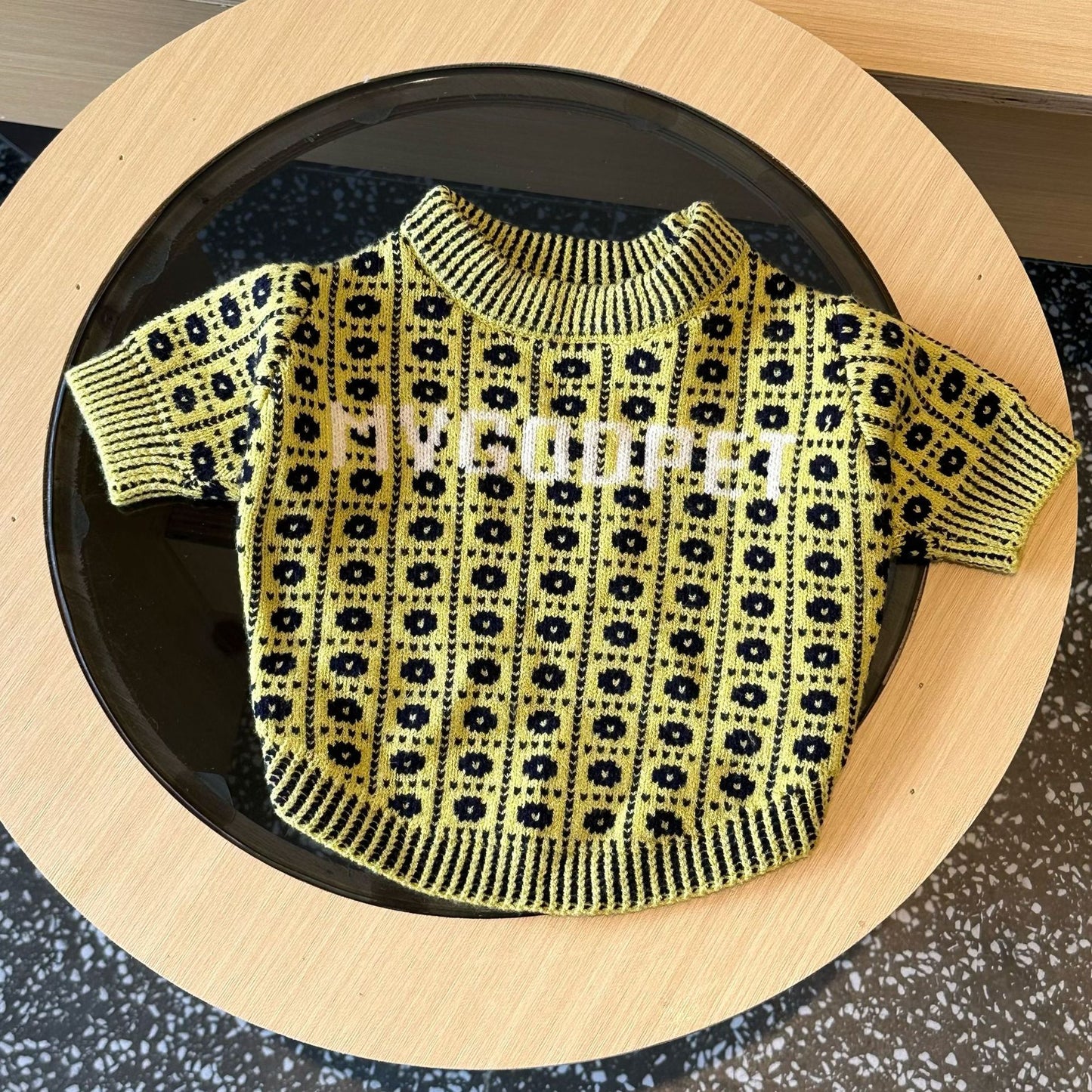 Dog Winter Sweater: Cozy Wool Dog Pullover with Matching Hat Option Clothes / L Accessories