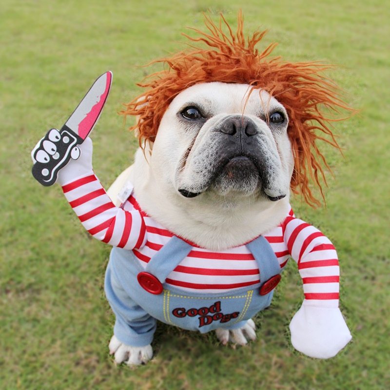 Halloween Funny Dog Costume: Adjustable Dog Cosplay Outfit Accessories