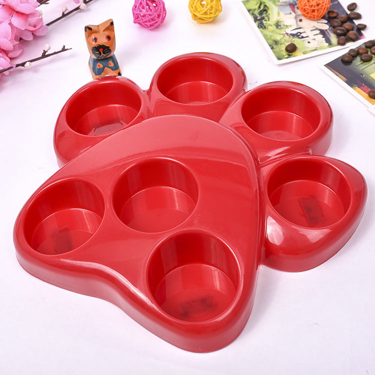 Interactive IQ Training Dog Puzzle Feeder Toy | Rubber Snack Dispenser for Dogs Red toys