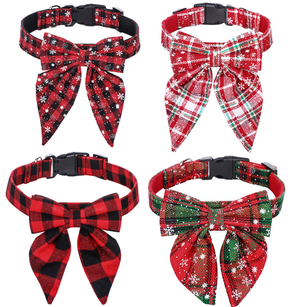 Pet Collar Bow Tie Christmas Dog christmas