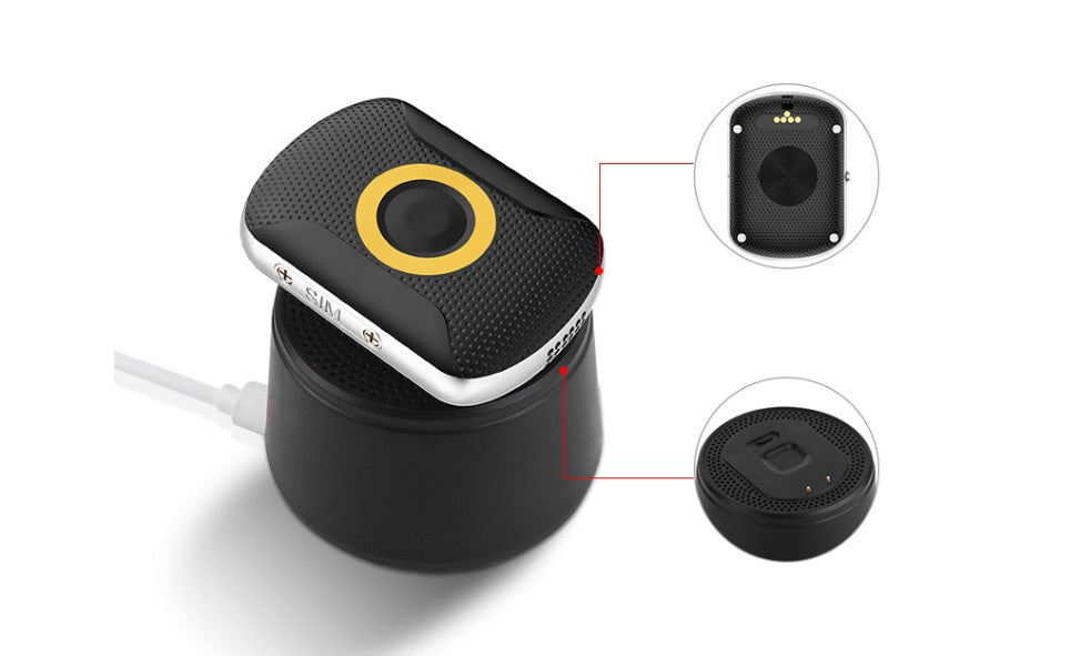 Real-time GPS And 4G Dog Tracker with Collar | Waterproof Dog Collar Safety Device - Black - collar