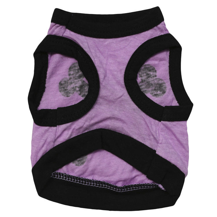 Skull And Bones Halloween Dog Costume| Stretchy Halloween Vest for Dogs costumes