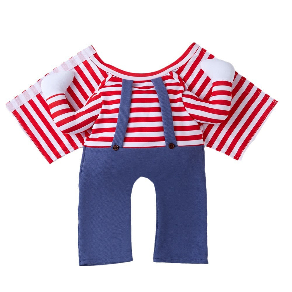Halloween Doll Dog Suit: Dog Creative Jumpsuit Costume Accessories