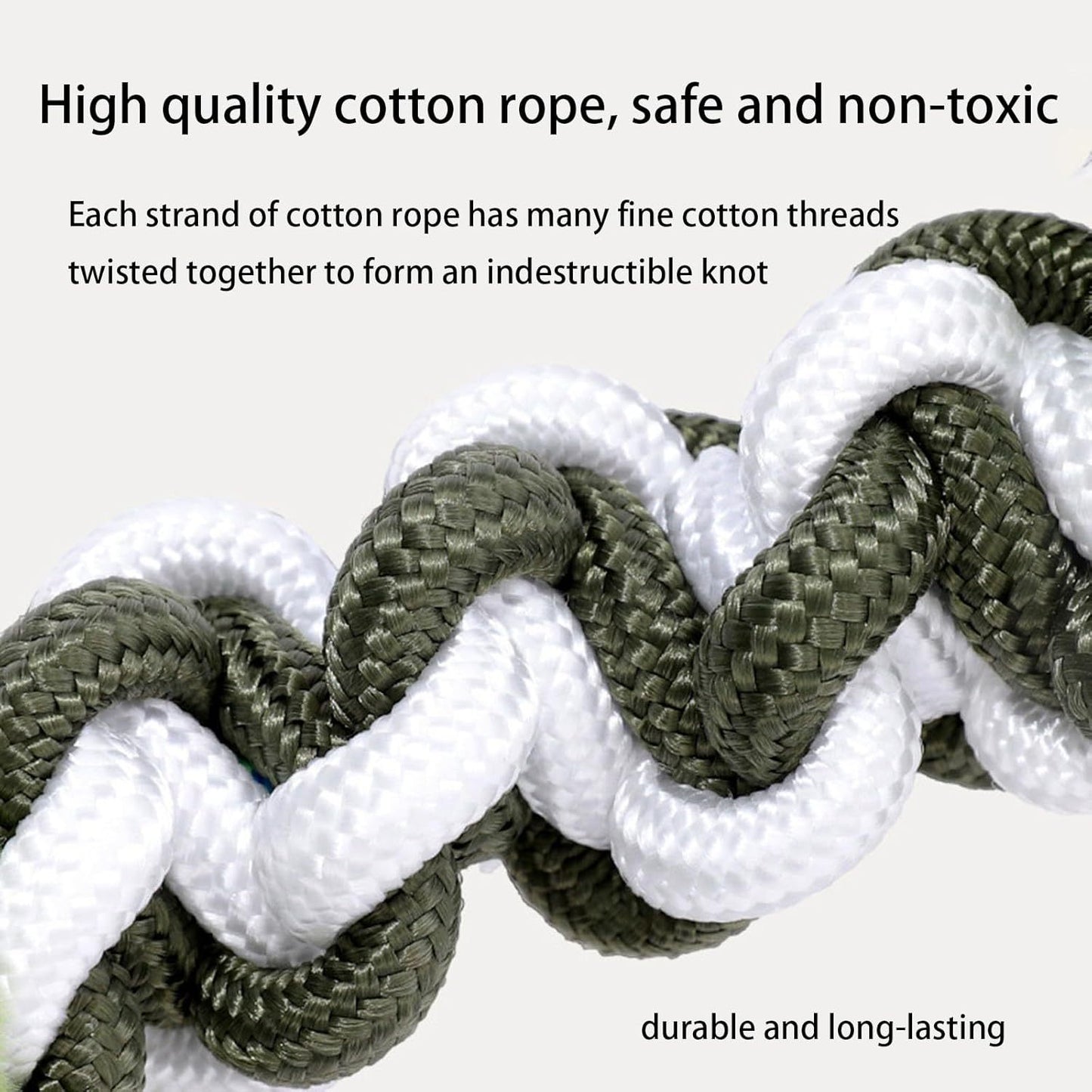 Squeaky And Crinkle Plush Dog Toy with Rope Knot | Interactive Chew Toy for Dogs toys