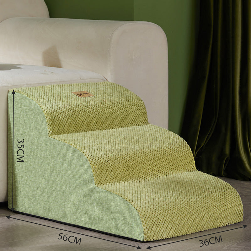Washable Dog Stairs And Ramp | 2 3 And 4 Step Anti Slip Dog Ladder home