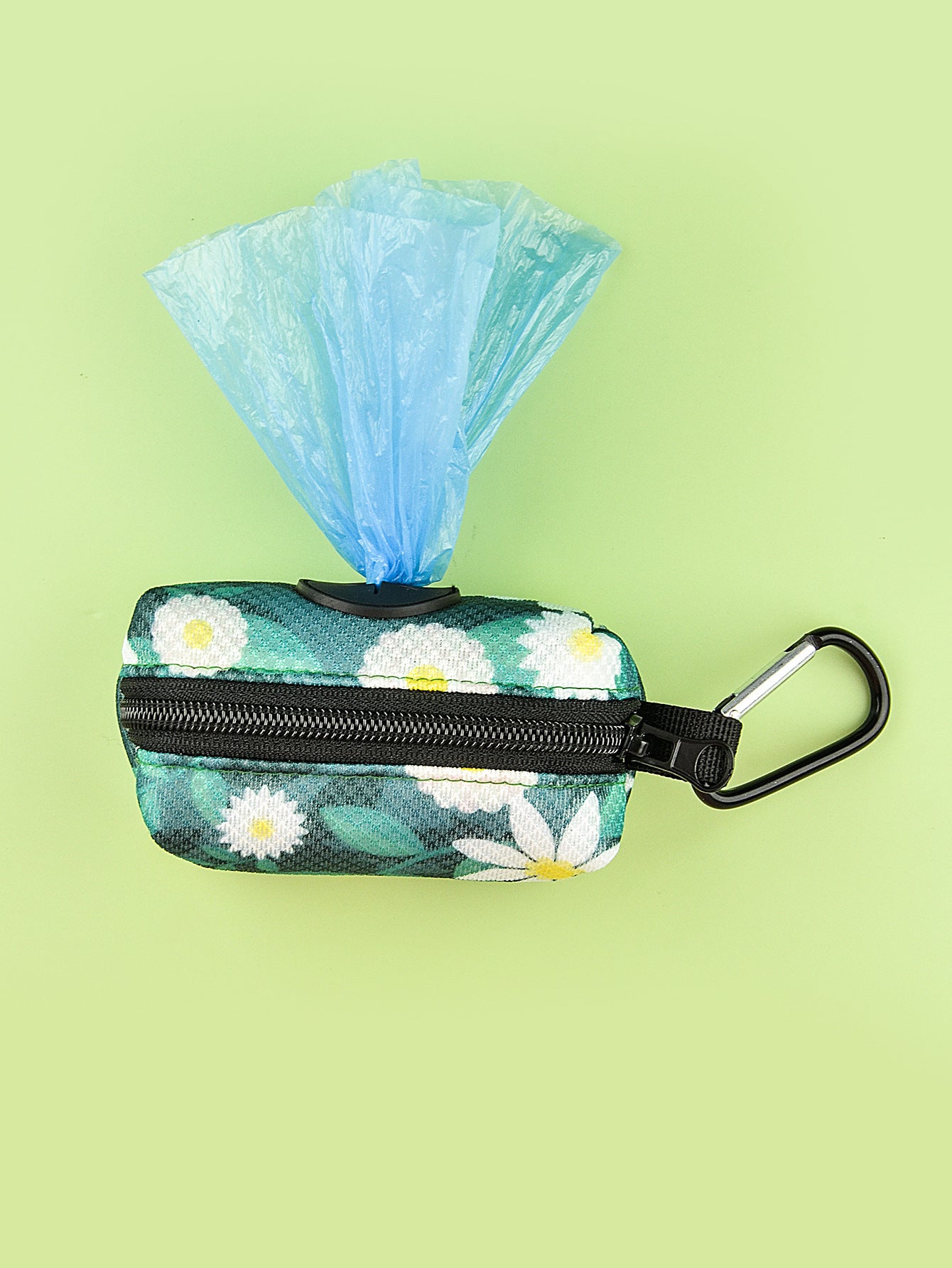Portable Dog Waste Bag Dispenser | Stylish Printed Poop Dog Bag Holder - travel
