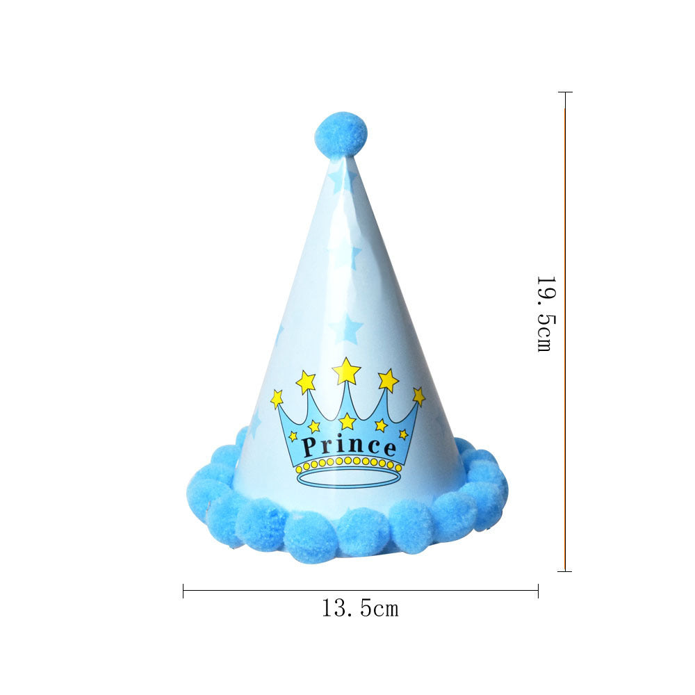Creative Dog Birthday Hat Birthday Party Hat Printing Pet Triangular Birthday Scarf birthday