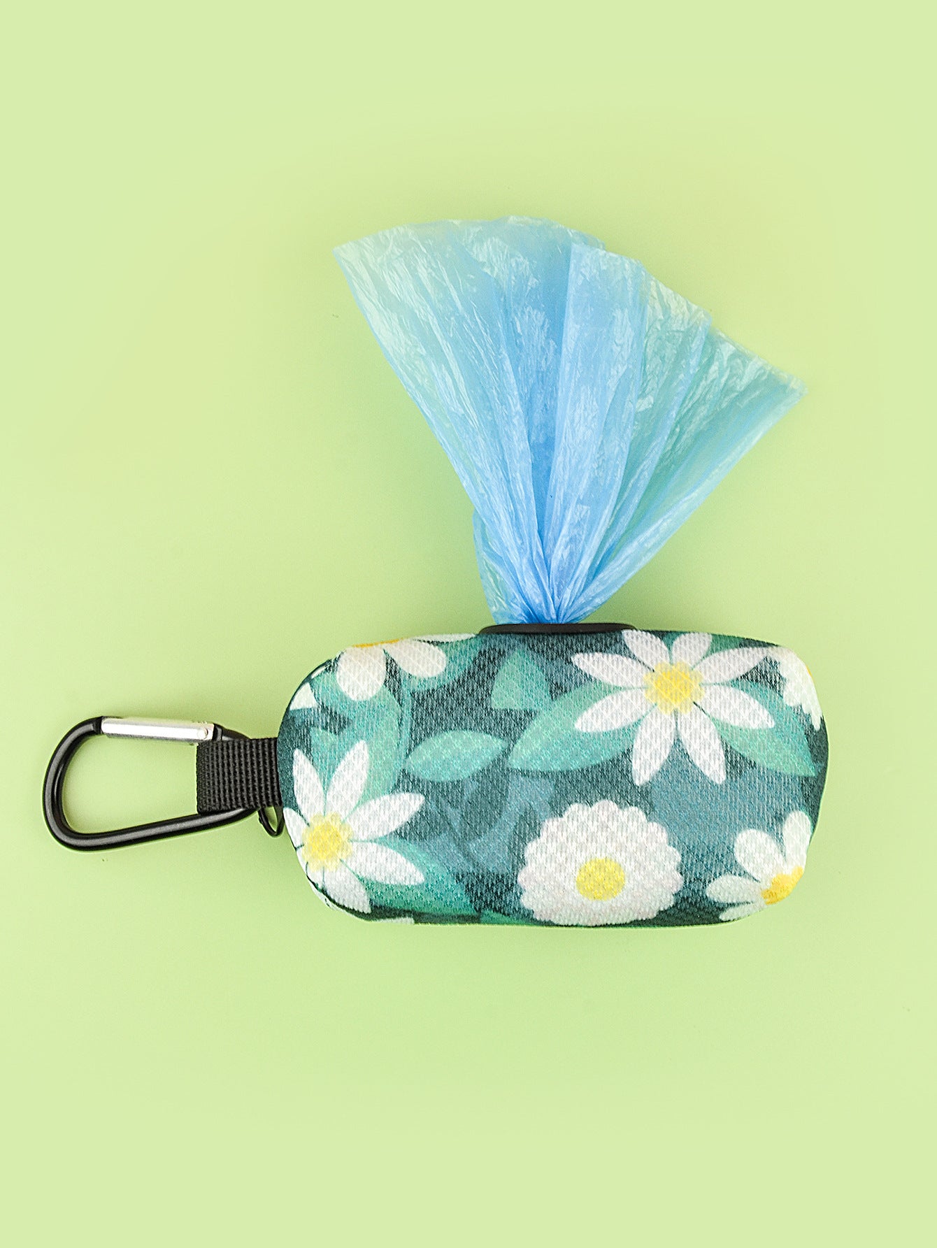 Portable Dog Waste Bag Dispenser | Stylish Printed Poop Dog Bag Holder - travel