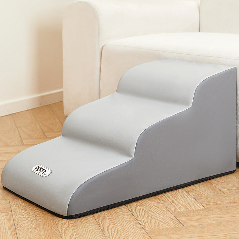 Washable Dog Stairs And Ramp | 2 3 And 4 Step Anti Slip Dog Ladder Grey / Stairs Removable And Washable home