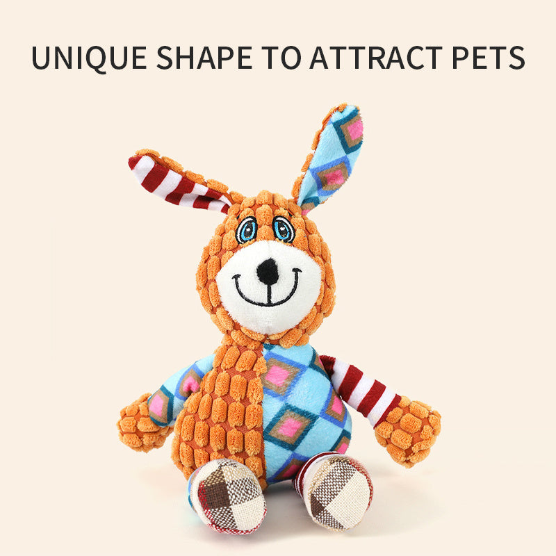 Interactive Dog Plush Goose Toy | Squeaky Chew Toy for Chewer Dogs toys