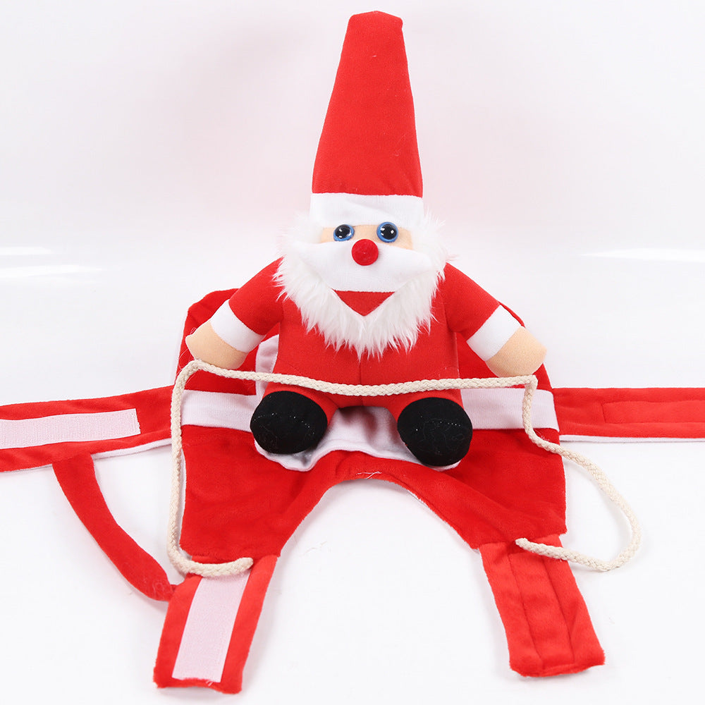 Funny Horse Riding Dog Costume | Novelty Dog Outfit for Parties Christmas And Halloweend beds