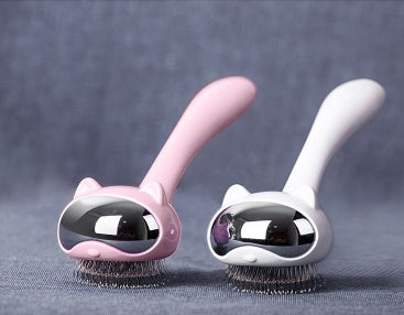 Multi Material Grooming Comb for Dogs Ideal For Golden Retrievers White fashion