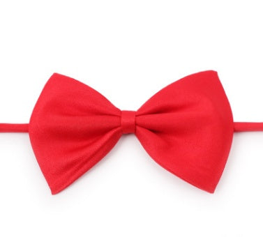 Adjustable Dog Bow Tie And Neck tie | Colorful Dog Accessory Red beds