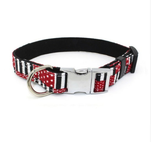 Adjustable Dog Collar with Quick Release Buckle | Stylish Collar Prints For Small Medium Dogs 1.5x21 30 / 5style
