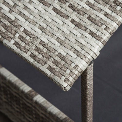 The Rattan Dog House Outdoor With Canopy Is Suitable For Small And Big Dog Sizes PE rattan iron Accessories