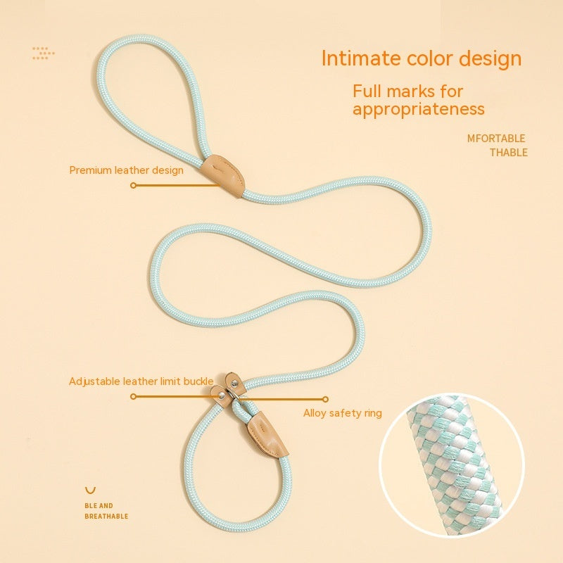 Vibrant Nylon Dog Leash | Durable Dog Lead with Multiple Colors - Dog Collars & Leashes
