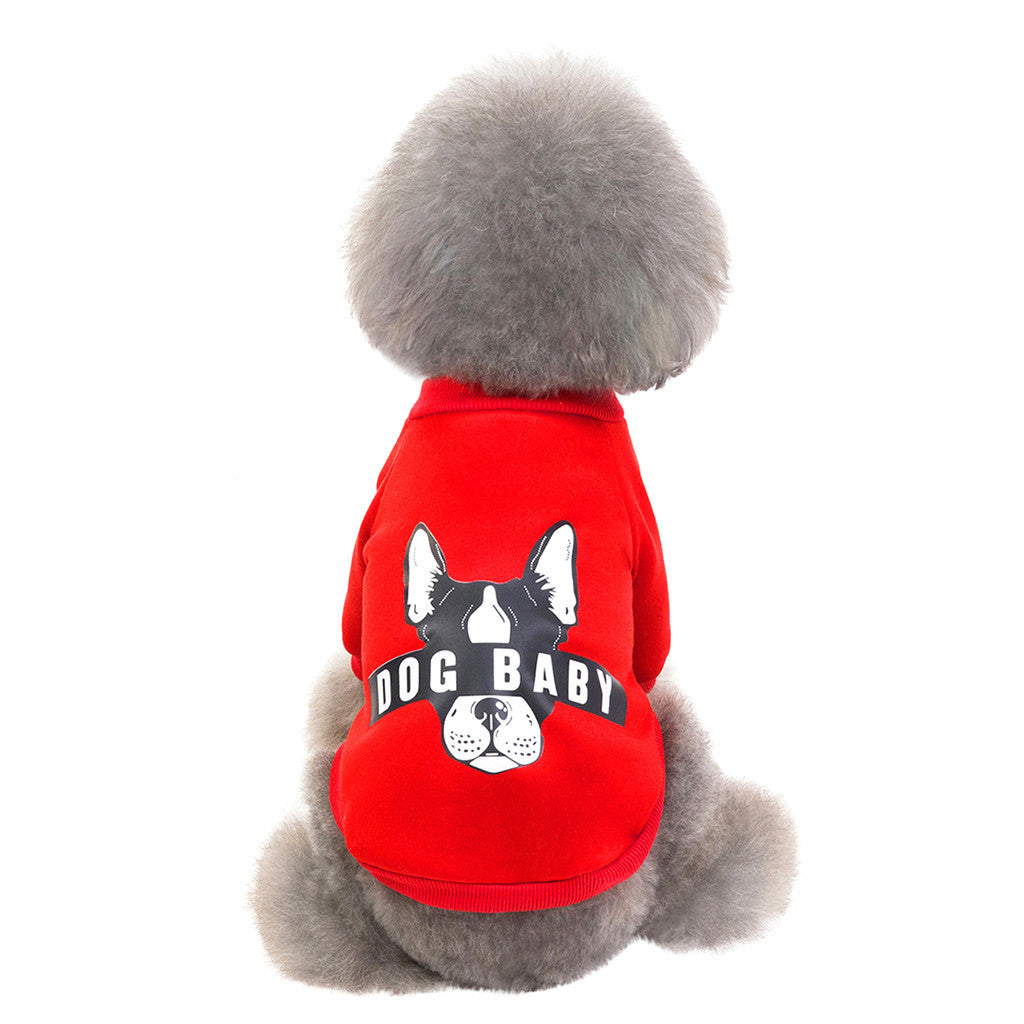 Dog Sweater: Cute Cartoon Fashion Sweater for Small to Medium Dogs Red / L Accessories