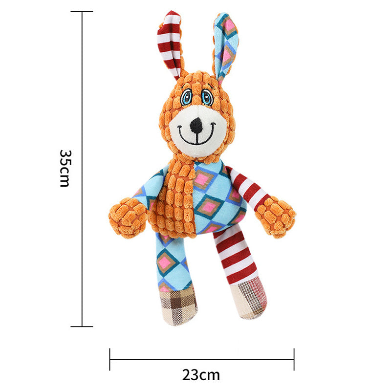 Interactive Dog Plush Goose Toy | Squeaky Chew Toy for Chewer Dogs toys