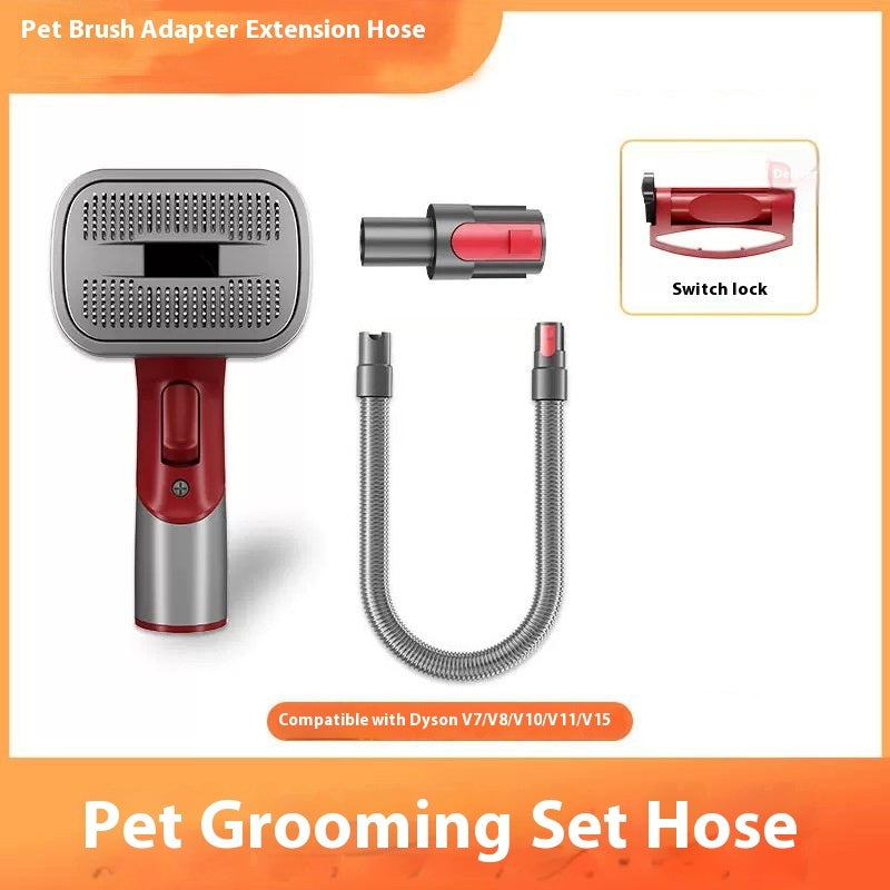 Dog Grooming Vacuum Attachment | Hair Suction Tool for Dogs Suit 5 home