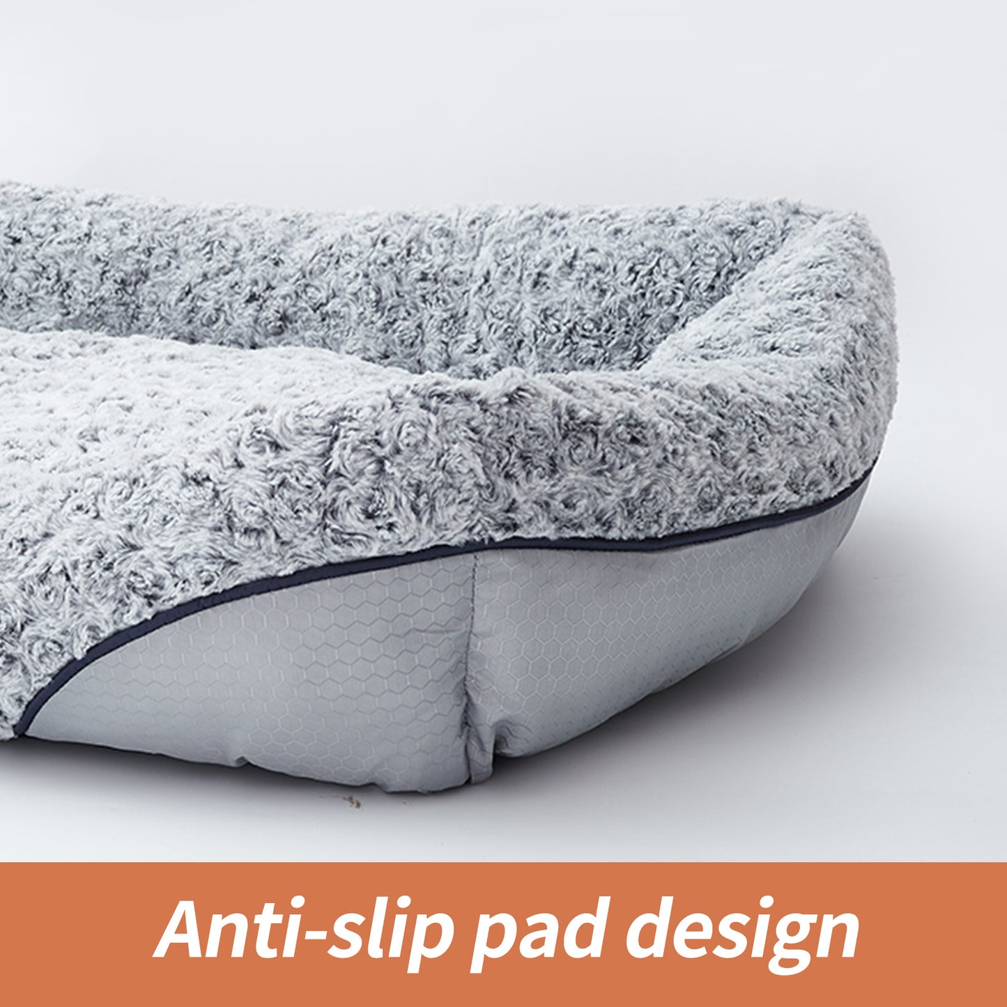 Plush Dog Sofa Bed | Calming Dog Bed with Removable Cushion beds