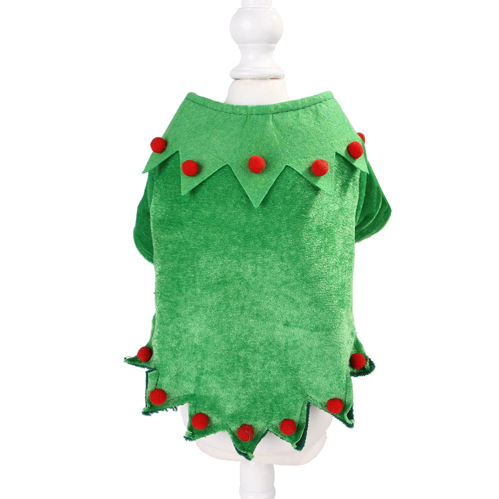 Three Dimensional Pet Dog Christmas Suit Different Dog Christmas Styles christmas