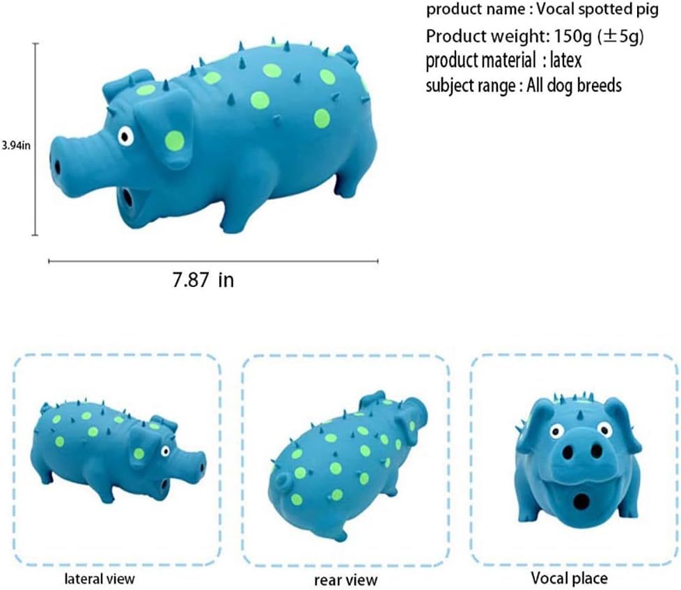 Durable Latex Dog Squeaky Toy | Interactive Dog Toy For Chewing toys