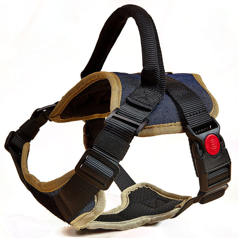 Adjustable No-Pull Dog Harness Vest | Padded And Reflective Dog Harness with Leash - harness