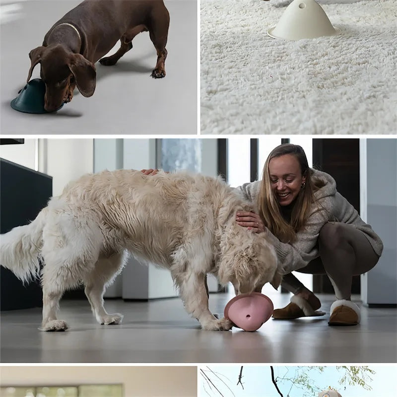 Interactive Dog Puzzle Toy For Intelligence Training | Treat Dispenser Dog Toy food