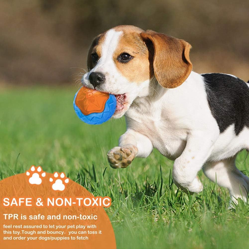 Durable Dog Squeaky Toys Set | Floating Dog Toys for Interactive Play And Fetch toys
