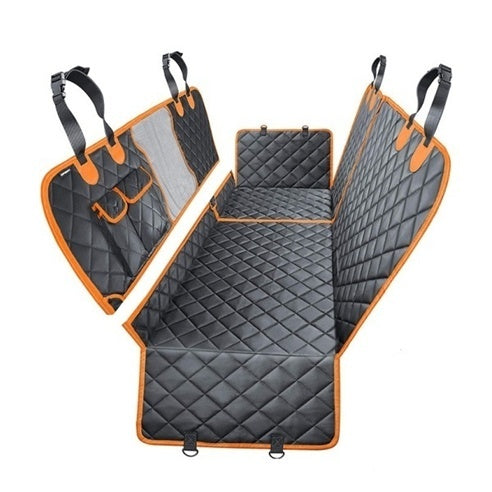 Multi Function Pet Car Dog Seat Cover | Waterproof Dog Travel Hammock Trunk Protector KC15 detachable version travel
