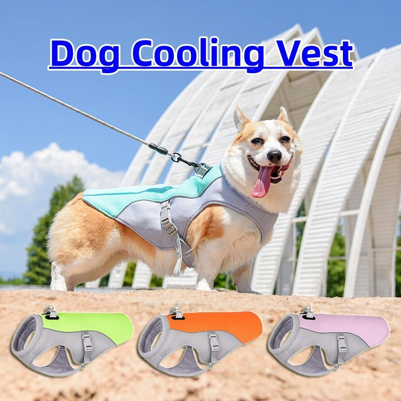 Summer Dog Cooling Vest | Breathable And Heat-Resistant Jacket for Dogs - outdoor