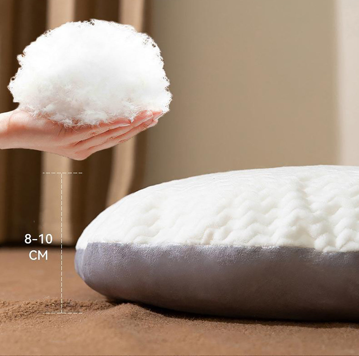 Oval Plush Dog Bed for Crates | Washable Cushion for Large Dogs beds