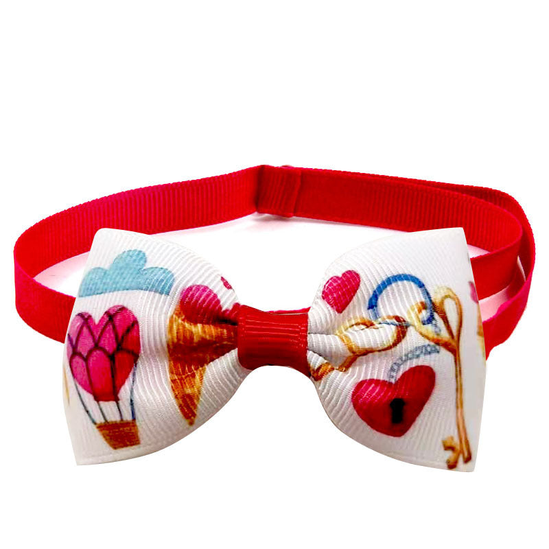 Loving Cupid Dog Bow Tie | Valentine’s Day Dog Collar Bow Tie Accessory C beds