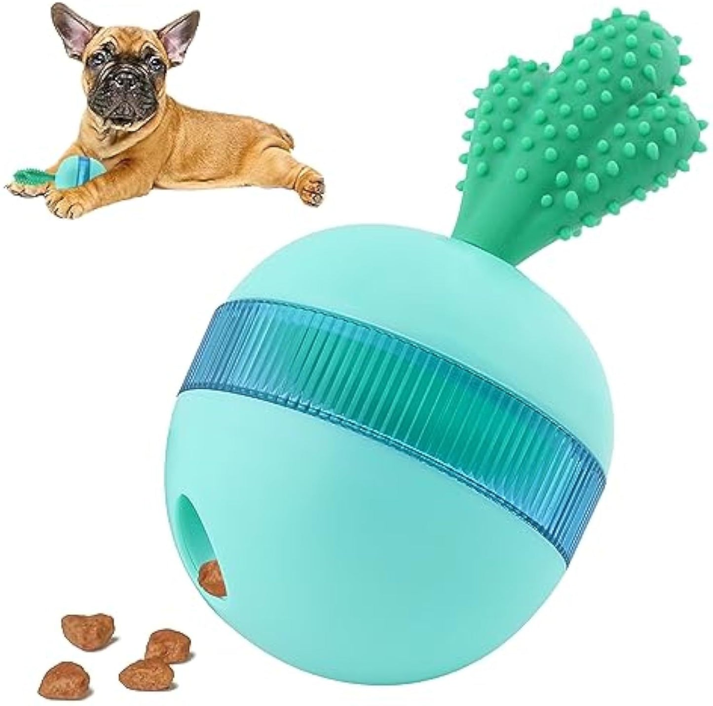 Interactive Treat Dispenser Dog Puzzle Toy To Train IQ beds