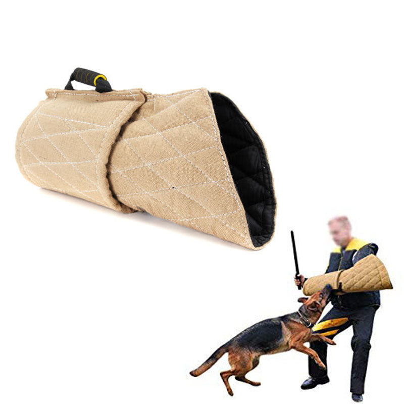 Durable Jute Dog Training Bite Sleeve | Protective Arm Guard For Dogs dog training