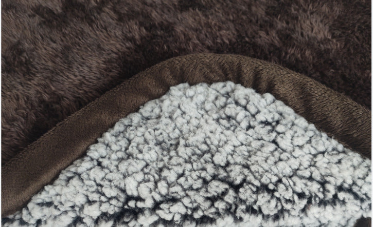 Waterproof And Reversible Pet Blanket for Dogs | Urine Proof Office And Home Mat Coffee / L home