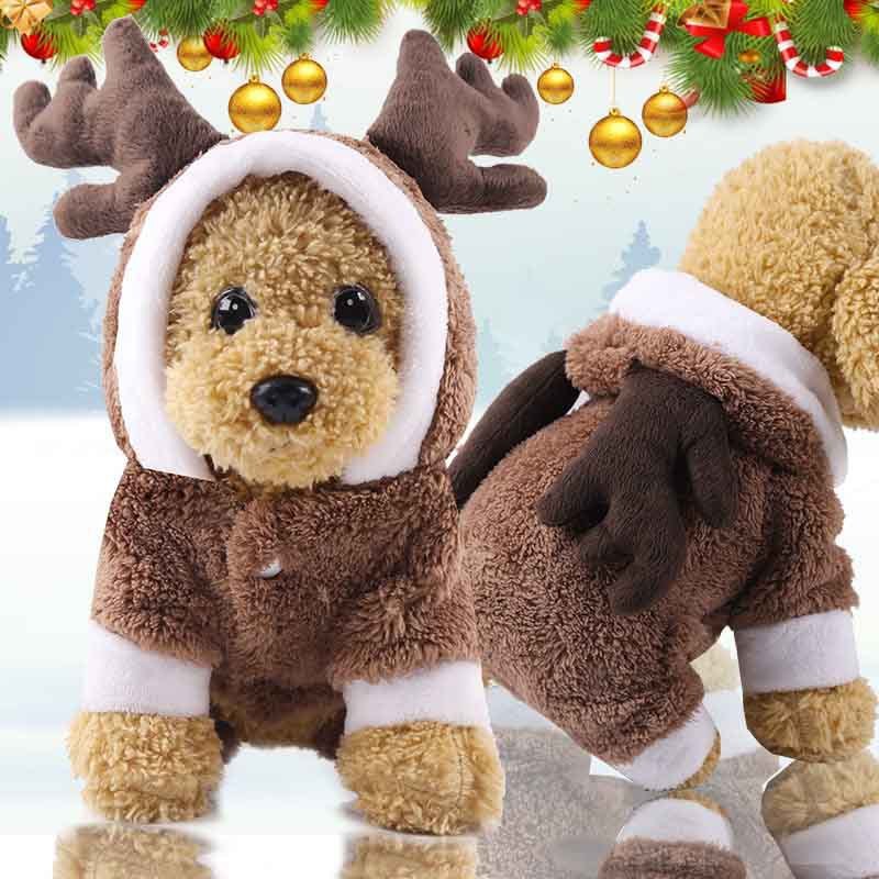 Festive Christmas Dog Clothes Dog Pet Outfit for Christmas 7 Style / 2XL christmas