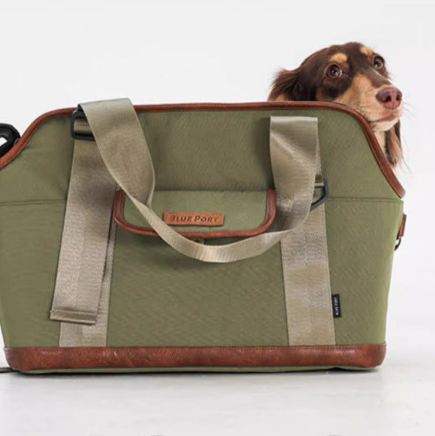 Premium Dog Travel Tote: Safe Car Carrier for Small Dogs with Built-in Safety Buckle - outdoor