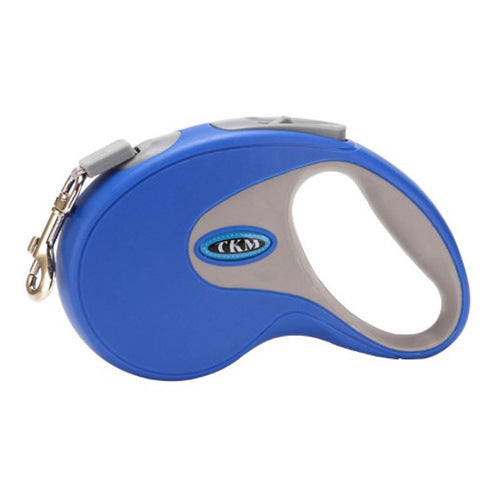 Dog Traction Rope Automatic Retractable Dog Chain Tractor - Blue / 3M - leash